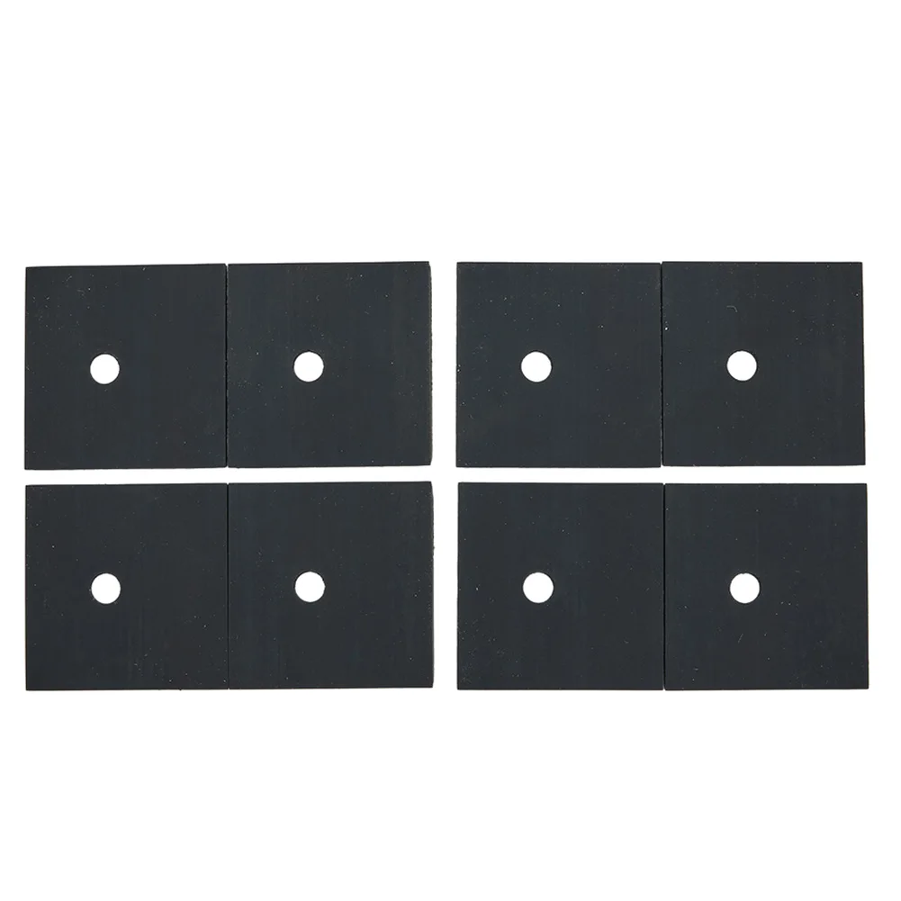 

For Solar Panel Rails 12cm 4/6/8Pcs Black+Silver Middle Clamp Indoor Outdoor Automotive High-Quality Materials