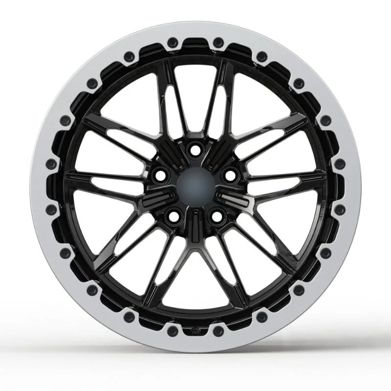 

Hadison Hdbl-11 Custom Offset/Color Beadlock Forged Wheel 17X10 17X11 18X12 Forged Wheel Rims for Racing Car