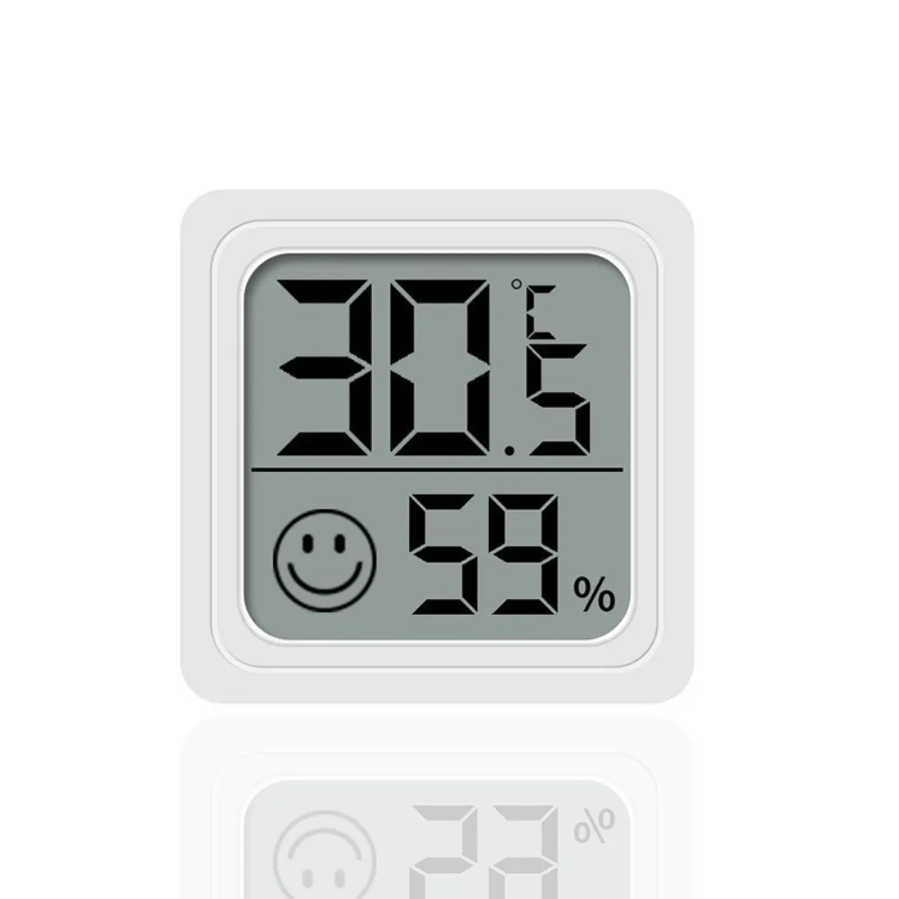 Household Temperature Humidity Meter Bedroom Indoor MiniPortable Humidity Digital Electronic Temperature Detection Table durable