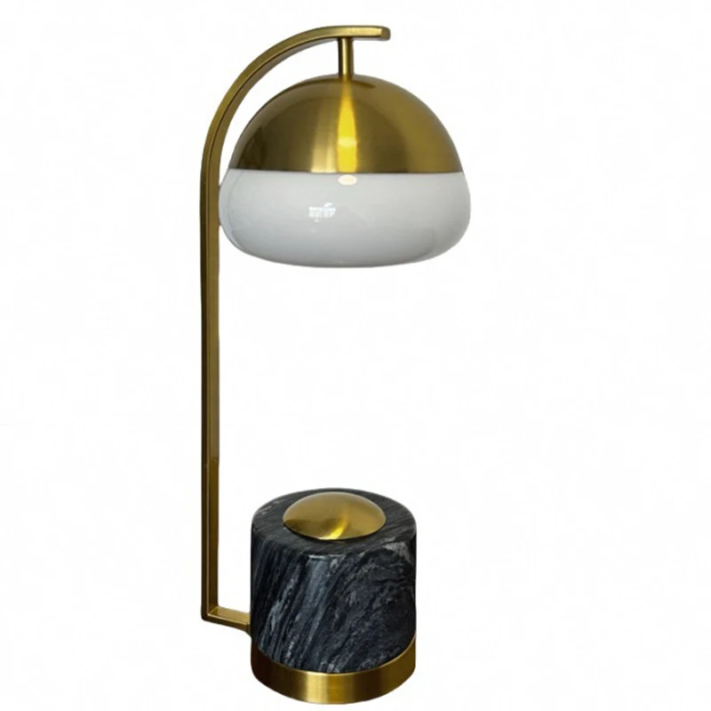 

Светодиодный прикроватный светильник, минималистичный мраморный настольный светильник, роскошный элитный светильник для гостиной, отеля, спальни, кабинета, светильники