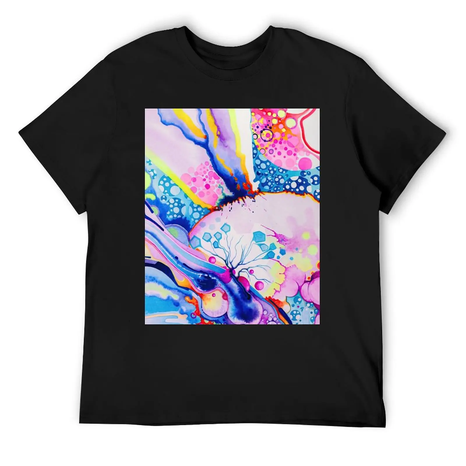 Infinite Flare - Watercolor Painting T-Shirt