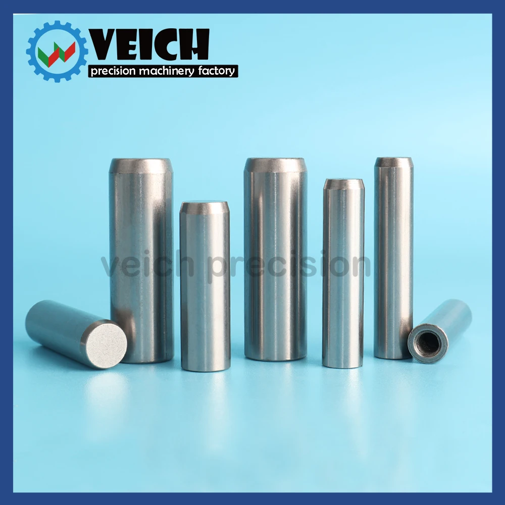 VCN615 Diameter5/6/8/10/12/13/16 Choosable Length Dowel Pins SUJ2 Inner threaded Fixing Pins Locating Pins Hardness 58HRC