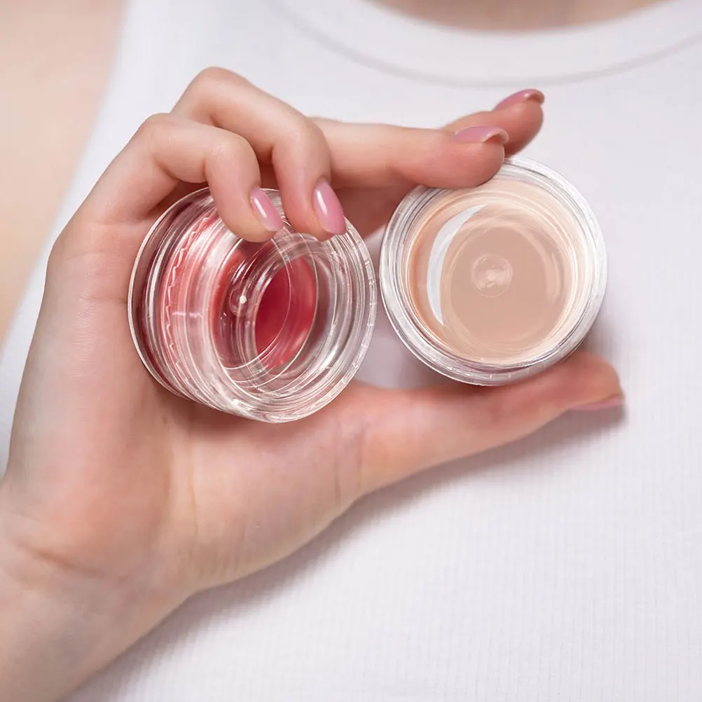 

55Pcs Travel Face Cream Jars Refillable Empty Face Cream Container Leak Proof Case for Home and Travel