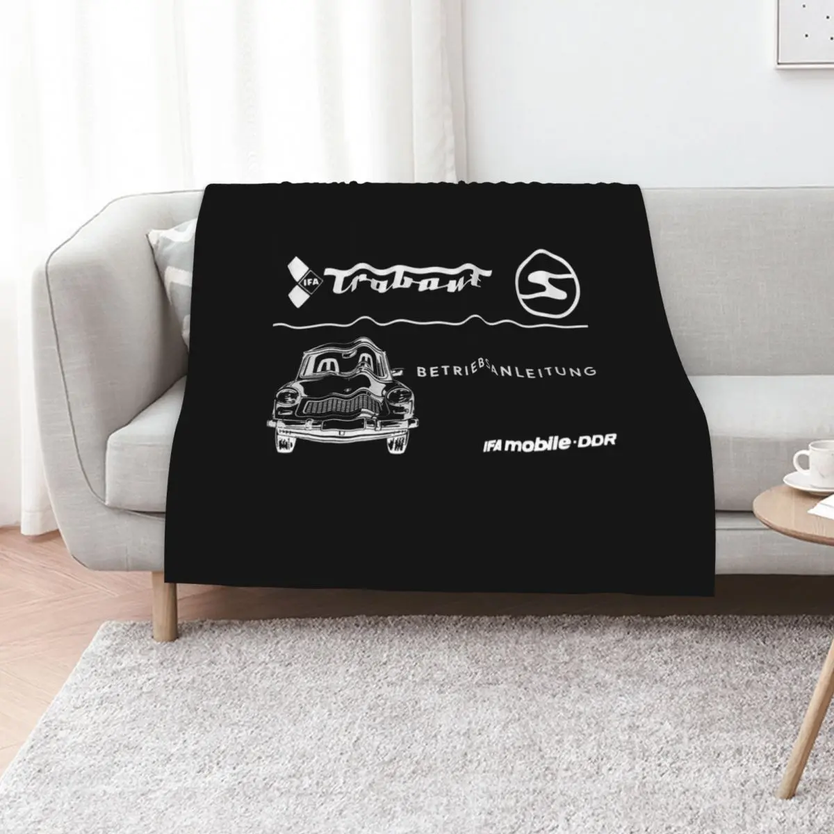

TRABANT - OWNERS HANDBOOK Throw Blanket Designers Luxury Thicken Personalized Gift Soft Beds Blankets