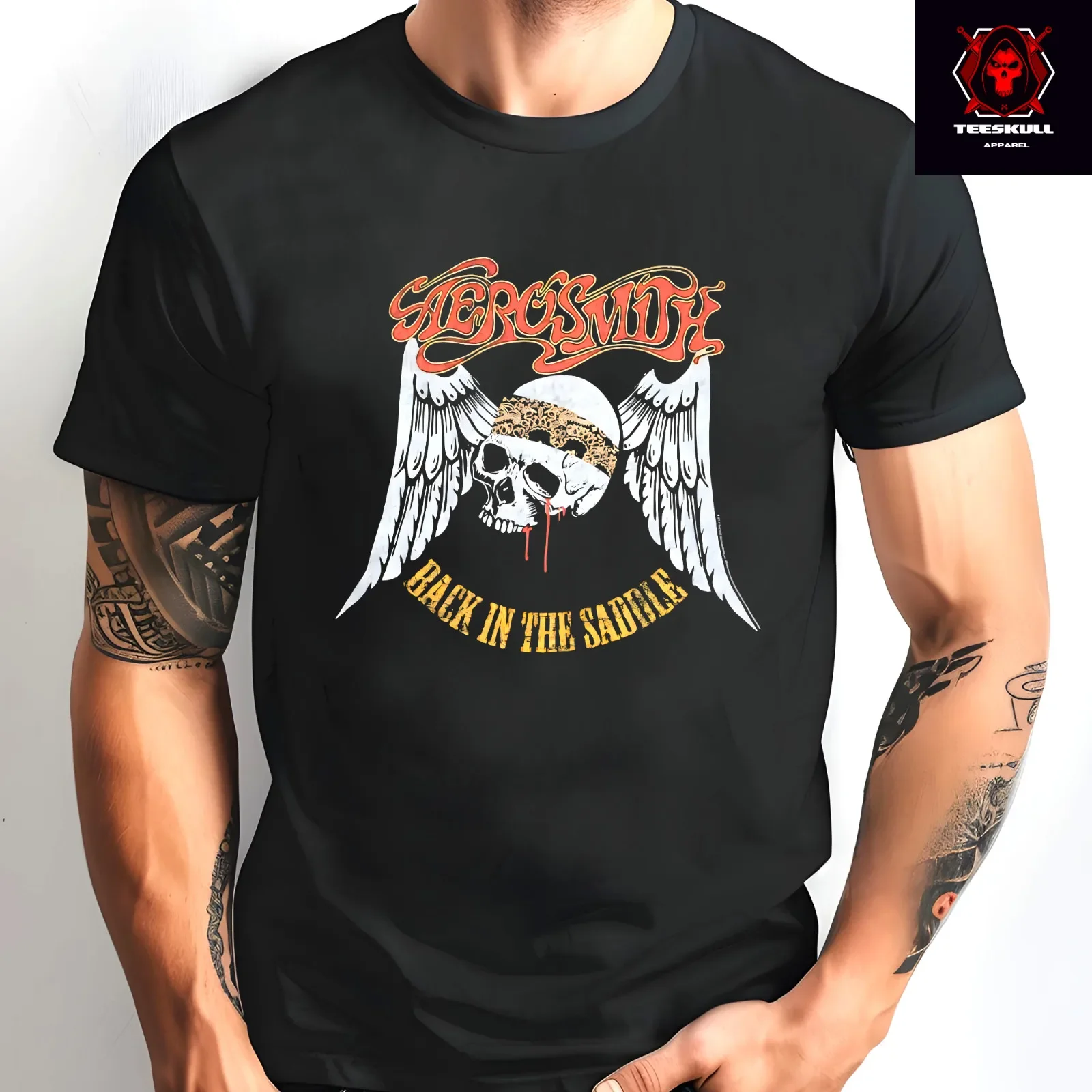 

Aerosmith | Back in the Sadle Classic Rock Band Tee Unisex 100% Cotton T-SHIRT S-3XL