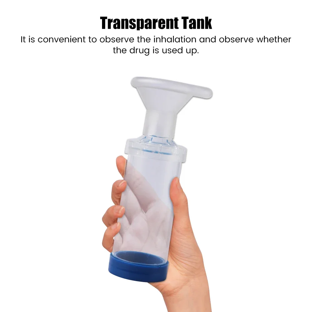 Portable Inhaler Automizer Asthma Spacer Spacer Mist StorageTank Compressor Aerosol Cabin Nebulizer Tank Mask Cup Adult Child