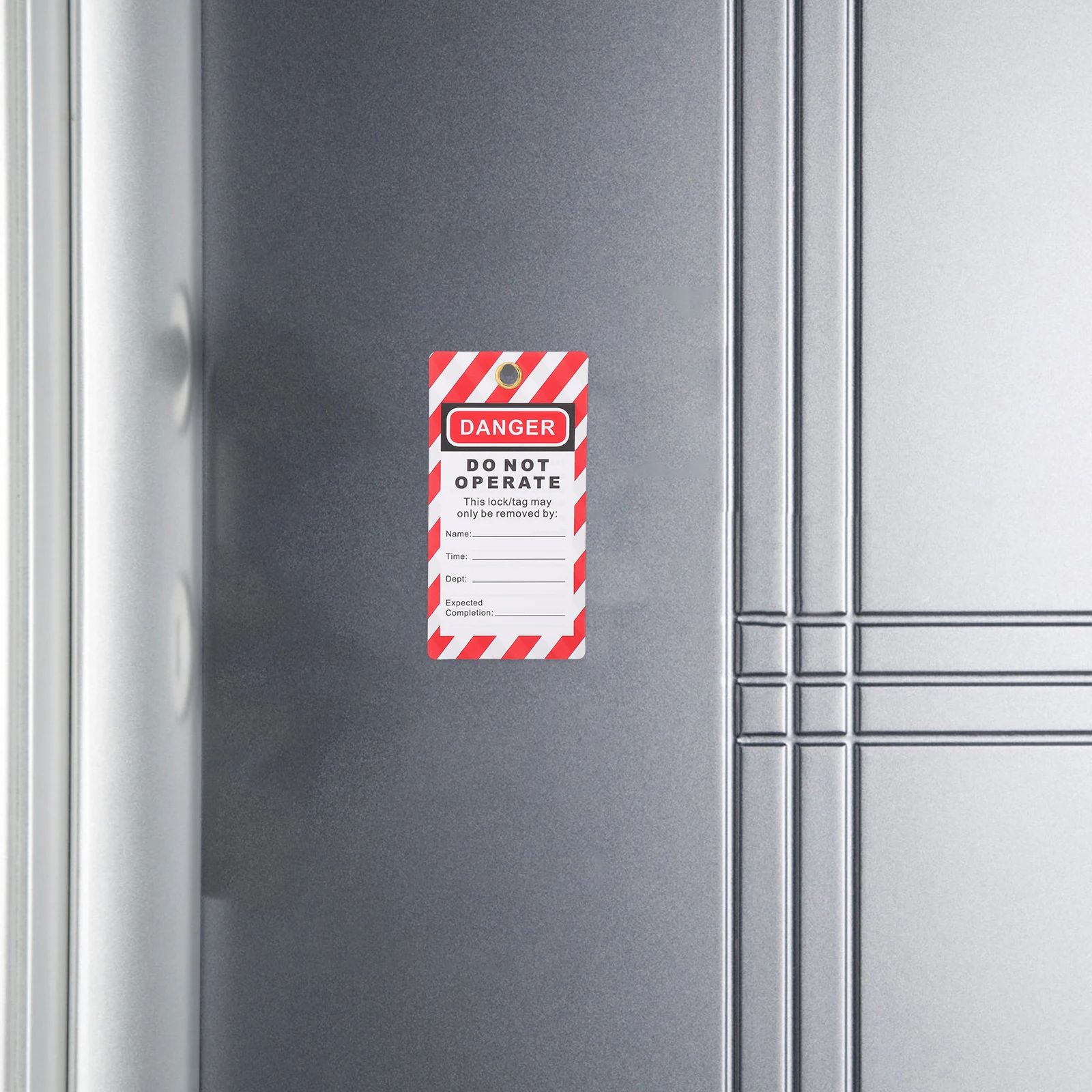 

10pcs Tags Do Not Operate Warning Tags Pvc Equipment Safety Industrial Use Secure Tagout Factory Tagging