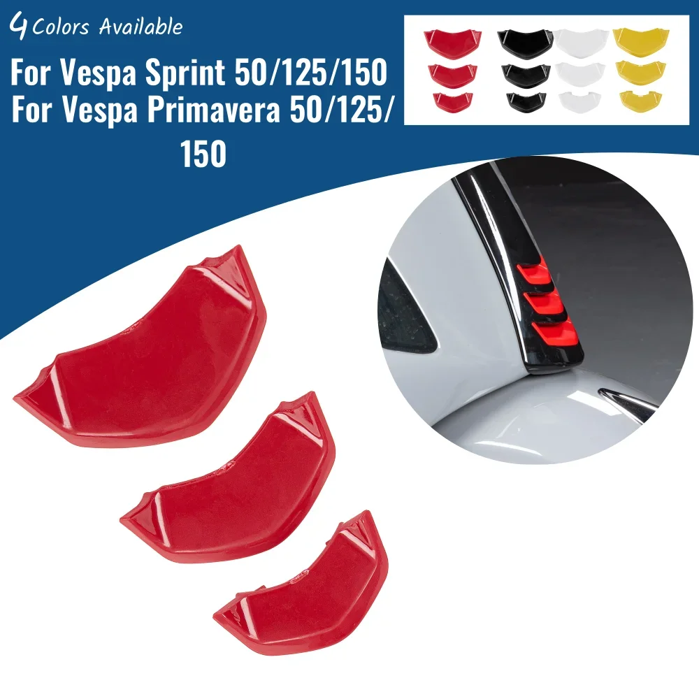 

Primavera150 Front Decoration Cover for Vespa Sprint 50 125 150 2016-2022 2021 Colorful Decorative Tie Motorcycle Accessories