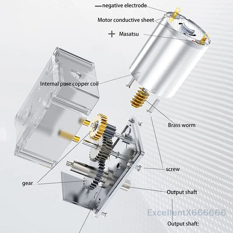 DC 12V Reduction Motor Electric Drive Motor 10RPM 18RPM 30RPM 40RPM 68RPM 90RPM 370 Reversible High Torque Worm Geared Motor