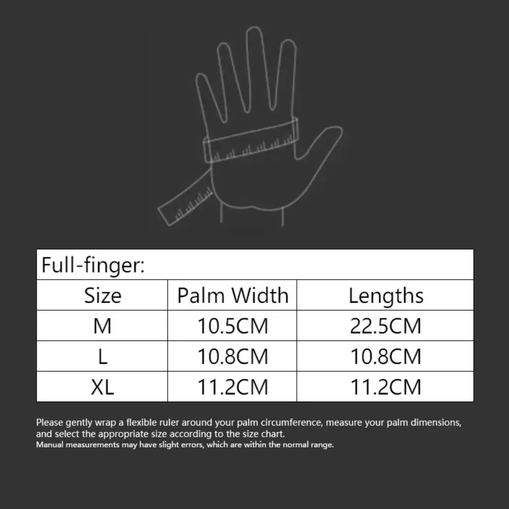 قفازات عسكرية تكتيكية - تصميم لمس لحماية اللياقة البدنية لصيد الدراجات النارية