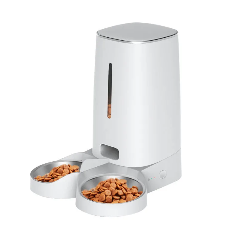 

High Quality Automatic Smart Pet Feeder with Remote Control Eco-Friendly Stainless Steel Cat and Dog Feeder
