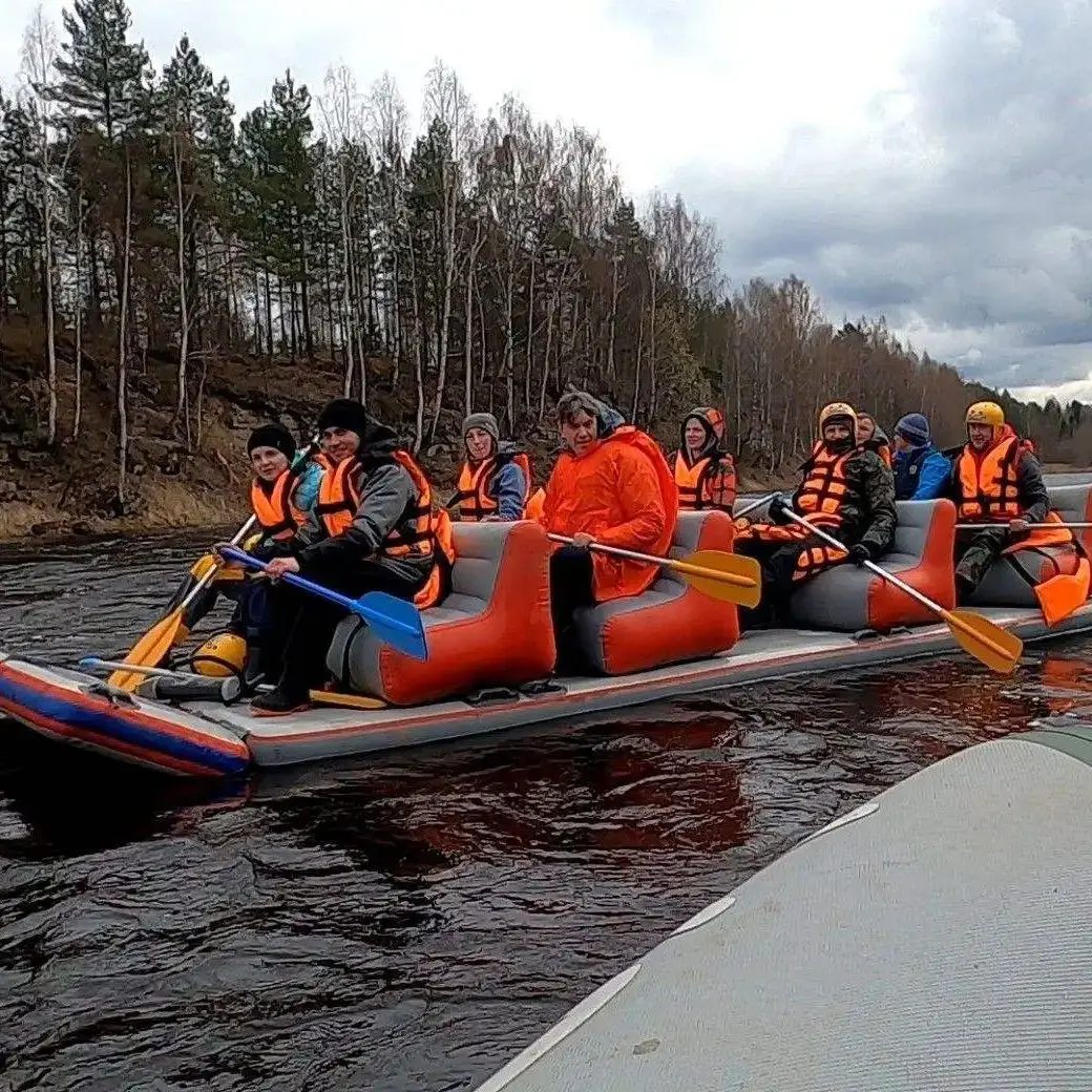 Factory direct outdoor winter fun inflatable sled sled paddle board with adult children sofa