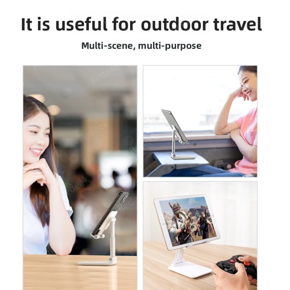 Handy-Desktop-Ständer mit multifunktionalem Heben und Einstellen, erweiterbar und tragbar, faltbar
