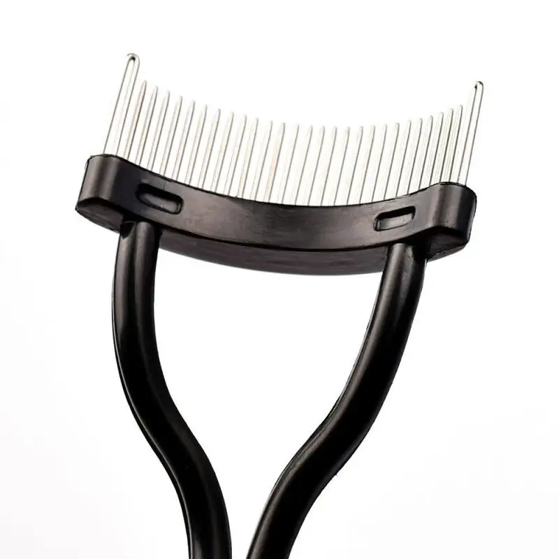 Peigne à cils en métal pliable, guide applicateur de mascara, séparateur de cils, brosse à cils en métal, outils de maquillage de beauté, cosmétiques