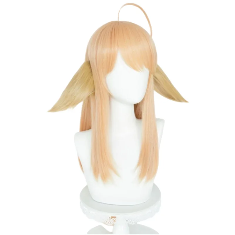 لا حاجة للتشذيب Fox Demon Little Matchmaker Tushan Red Red COSWig Tushan Susu شبكة وردية مع أذنين #5