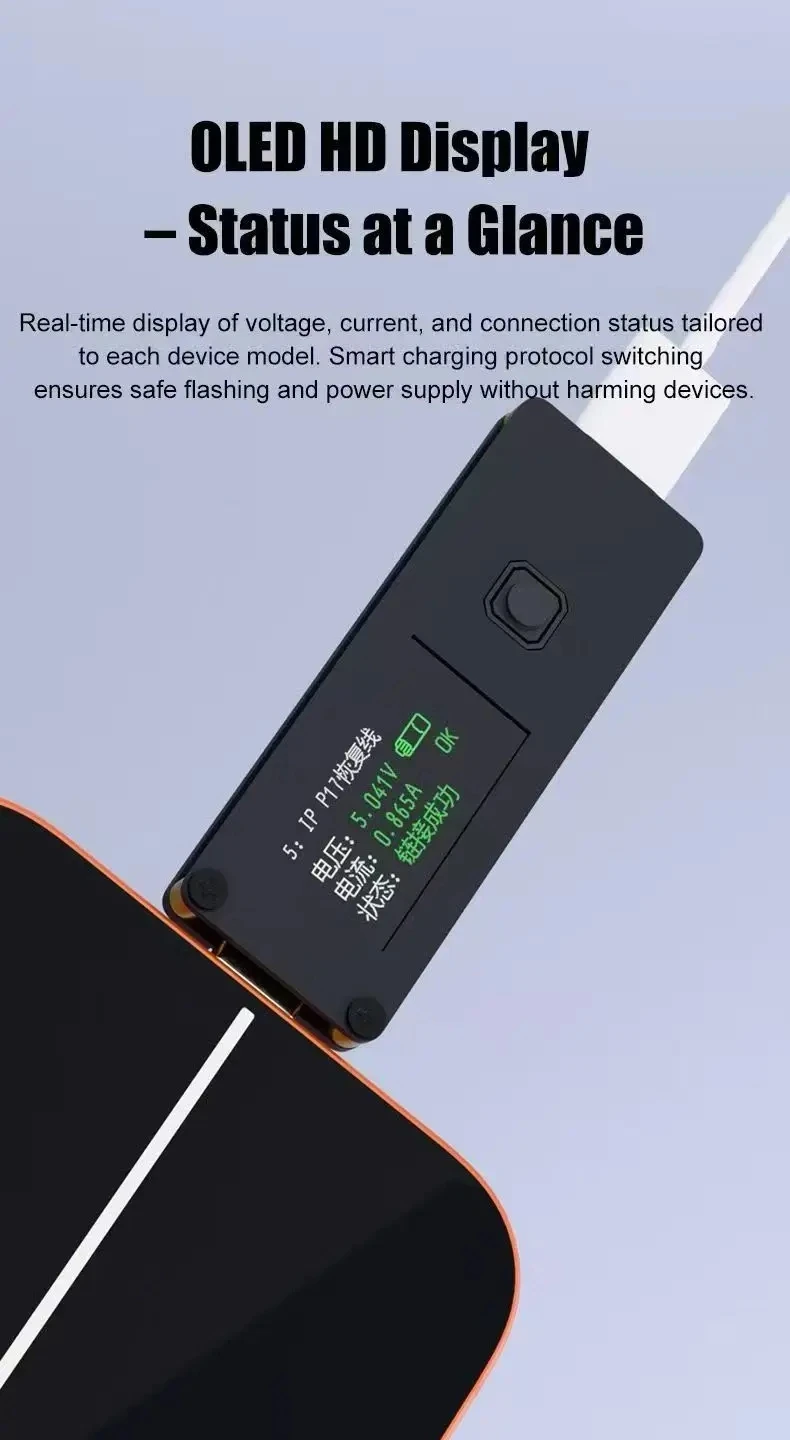 7-in-1 Multi-Model Universal Repair Cable with For IP& SAM Models Flashing / Restoration / Download / Engineering/ Power Supply