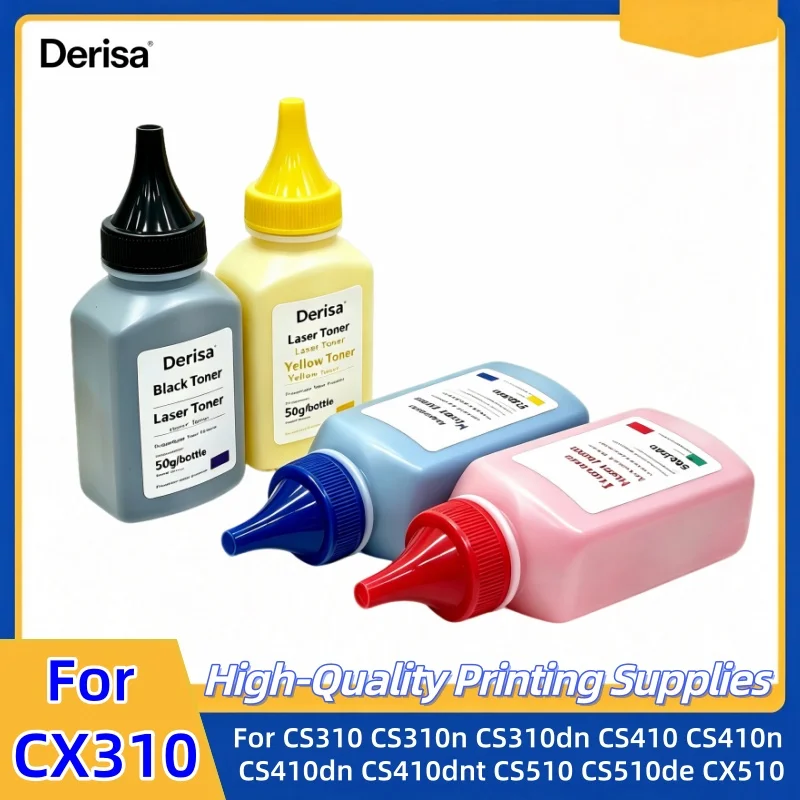 Toner Powder For Lexmark CX310DN CX310N CX410 CX410DE CX410DTE CX410E CX510 CX510DE CX510DHE CX510DTHE CX310 CX410