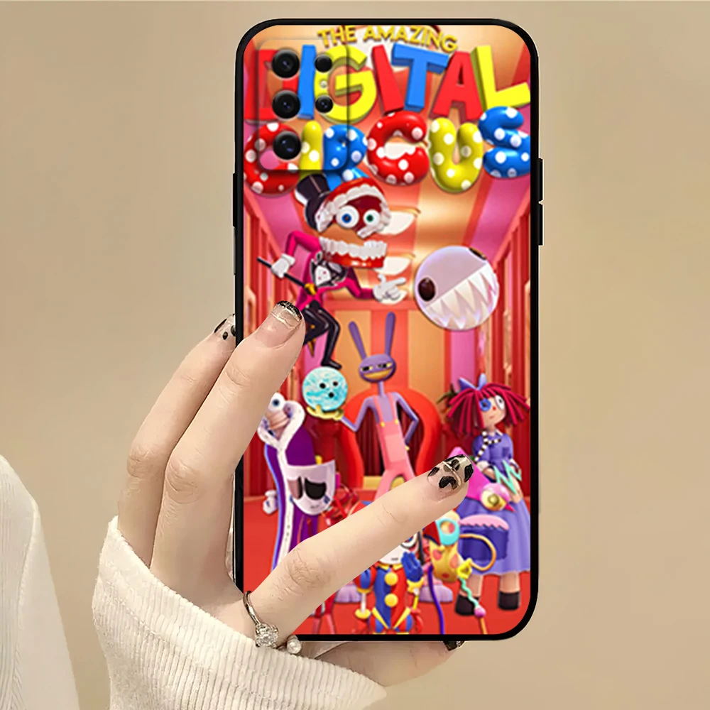 Cartoon A-Amazing D-Digital Phone Case For Samsung S22 S23 A73 A72 A71 A54 A53 E ULTRA Color Soft Shell