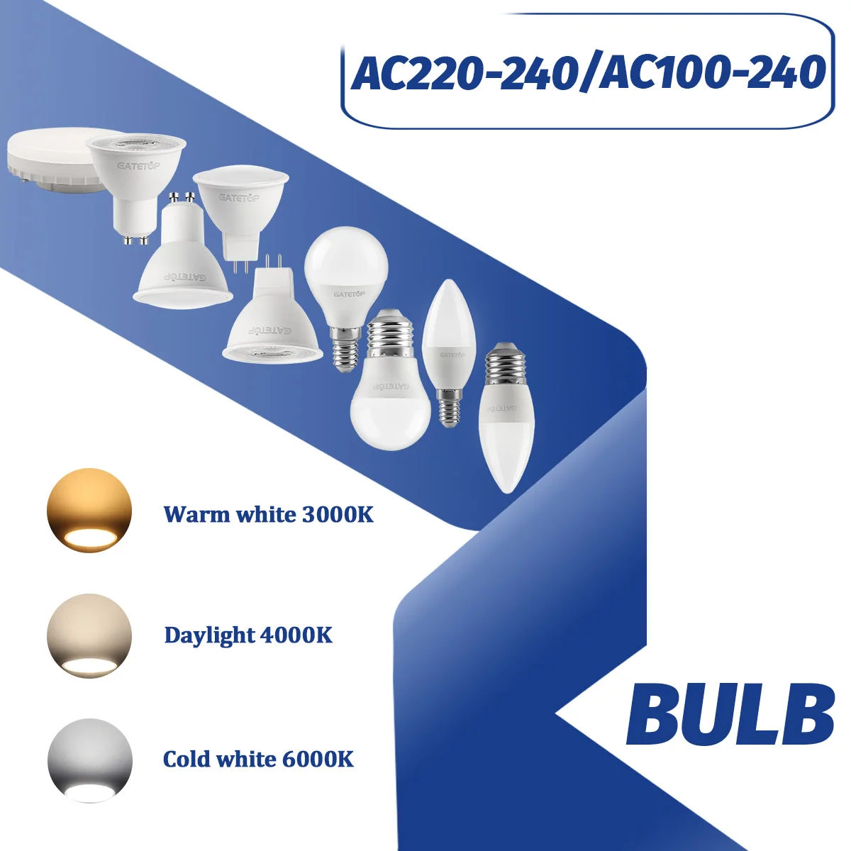 

10 упаковок RA80+ E27 E14 цоколь 5W GU10 MR16 C37 G45 GX53 Светодиодная лампа переменного тока 110 В переменного тока 220 В с высоким люменом для домашнего освещения Derec Study Light