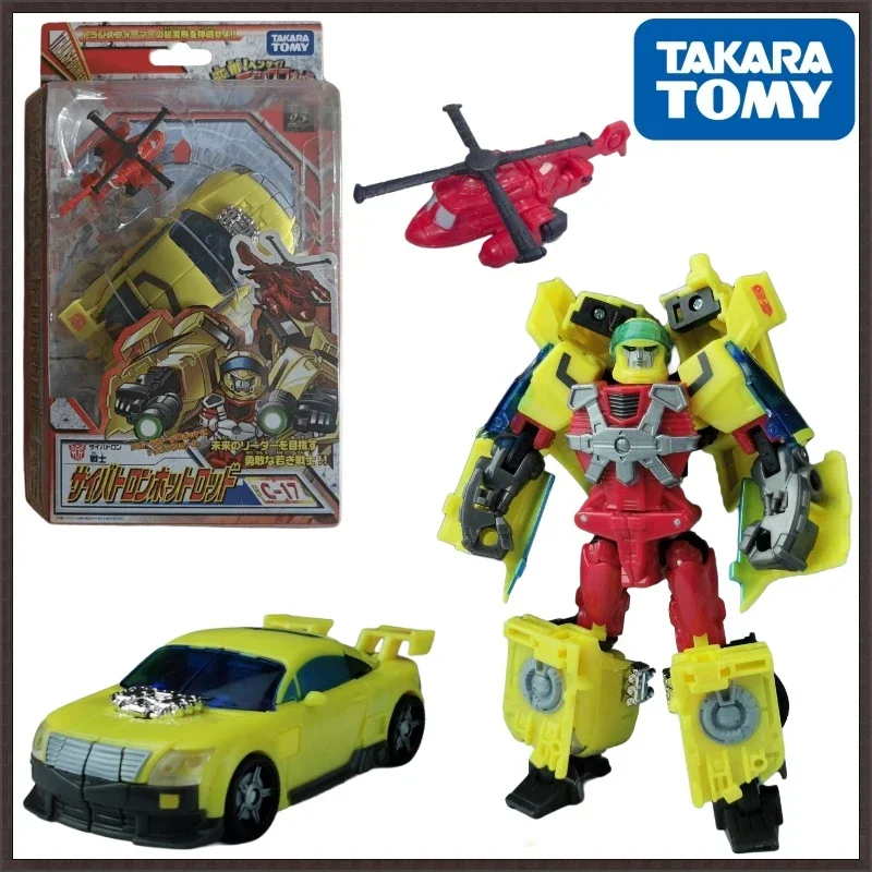 In Stock Takara Tomy Transformers C-17 Breakout Action Robot Models Collectible Figures Birthday Gifts..