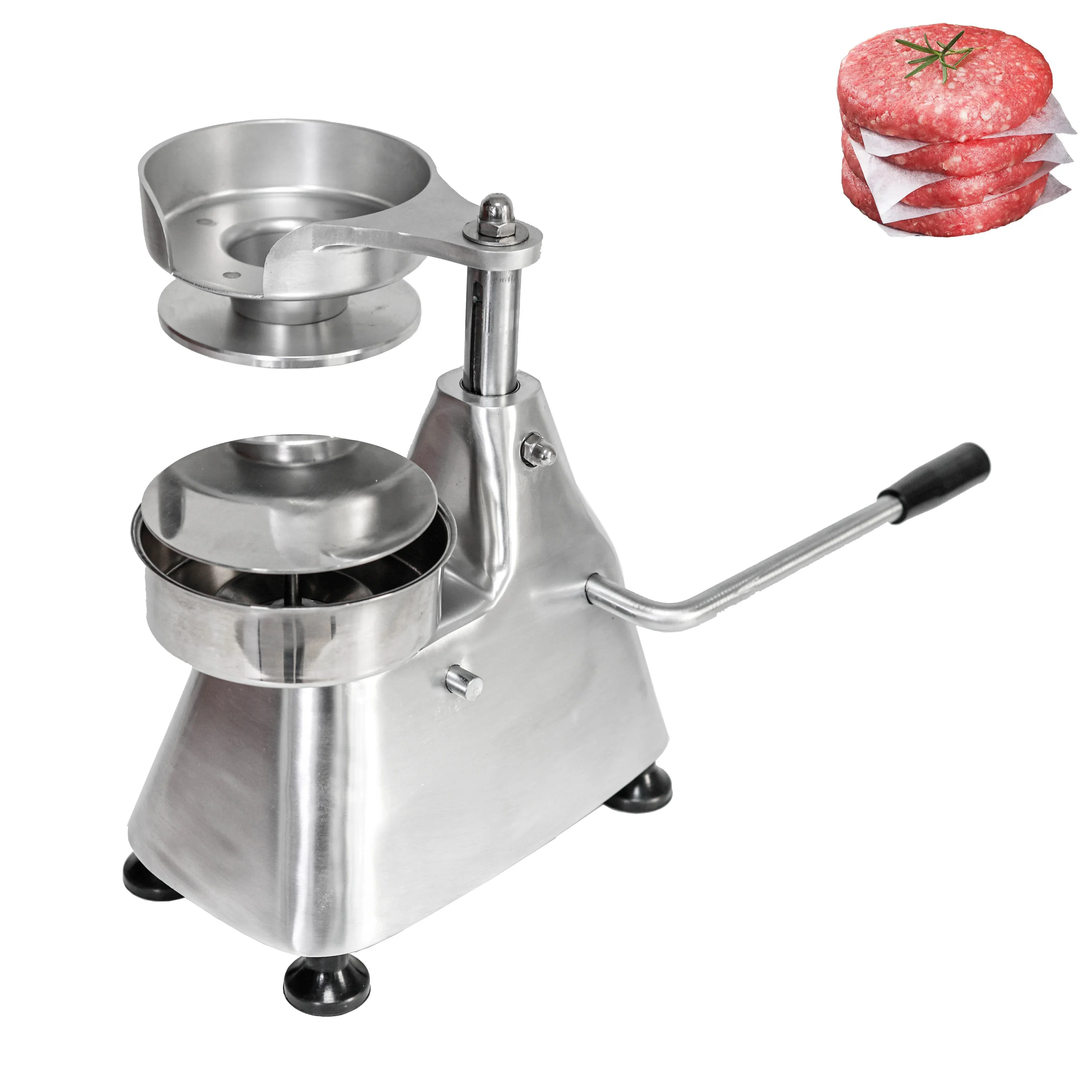 Manual Stainless Steel Burger Machine Patty Press