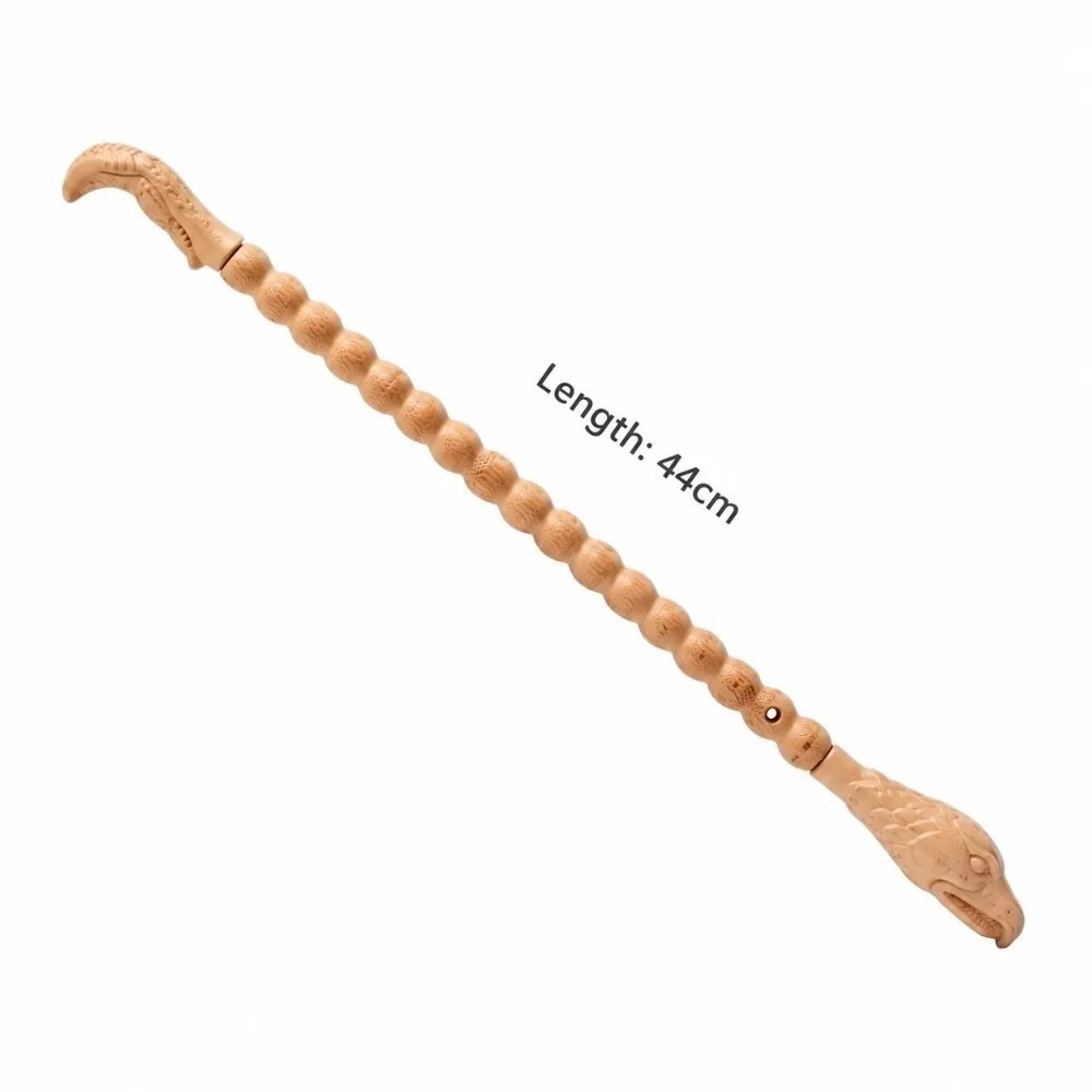 Bamboo Back Scratcher Hand Carved Long Handle Back Massager Stick Solid Structure Smooth Surface Bamboo Back Scratcher