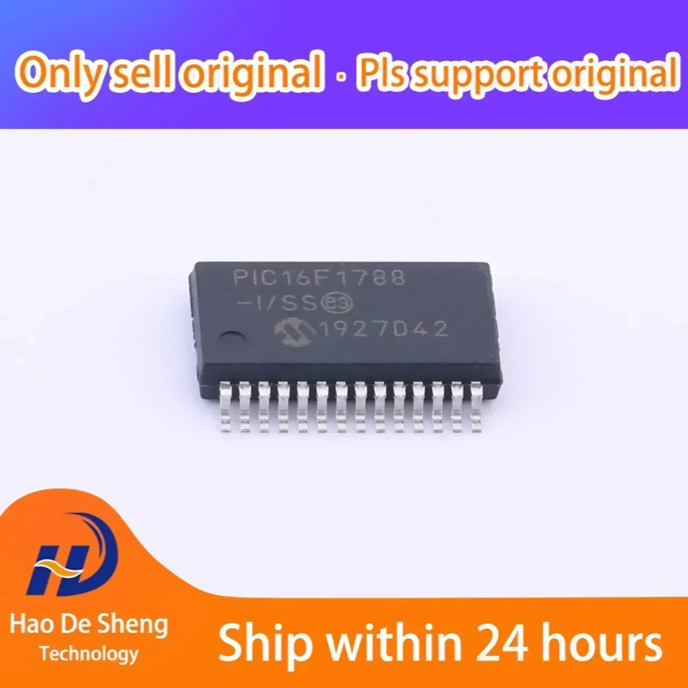 

10 шт./лот PIC16F1788 PIC16F1788-I/SS SSOP28 Новые оригинальные в наличии