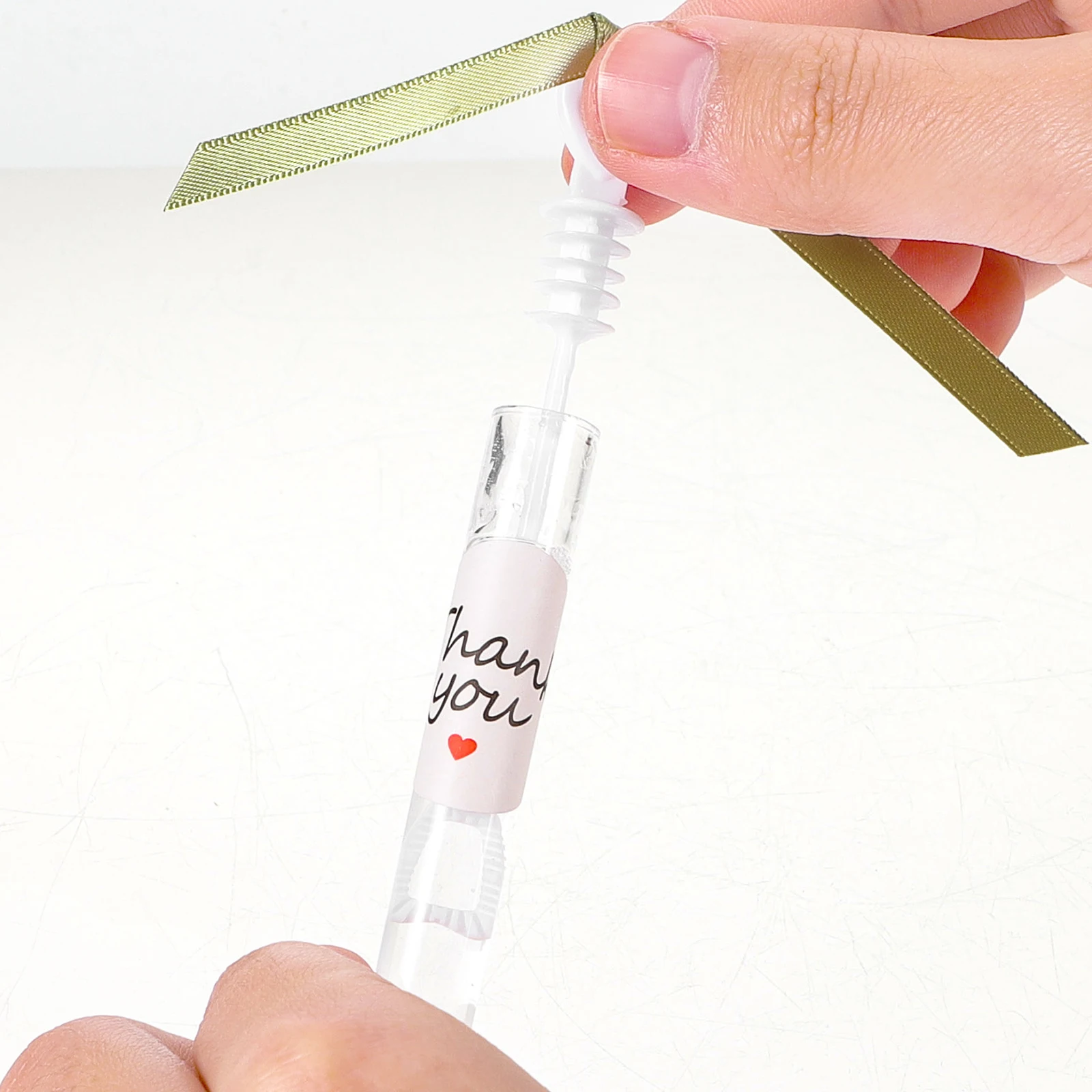 ラブボトル軽量記念品充填チューブミニワンドウェディングバブル3個