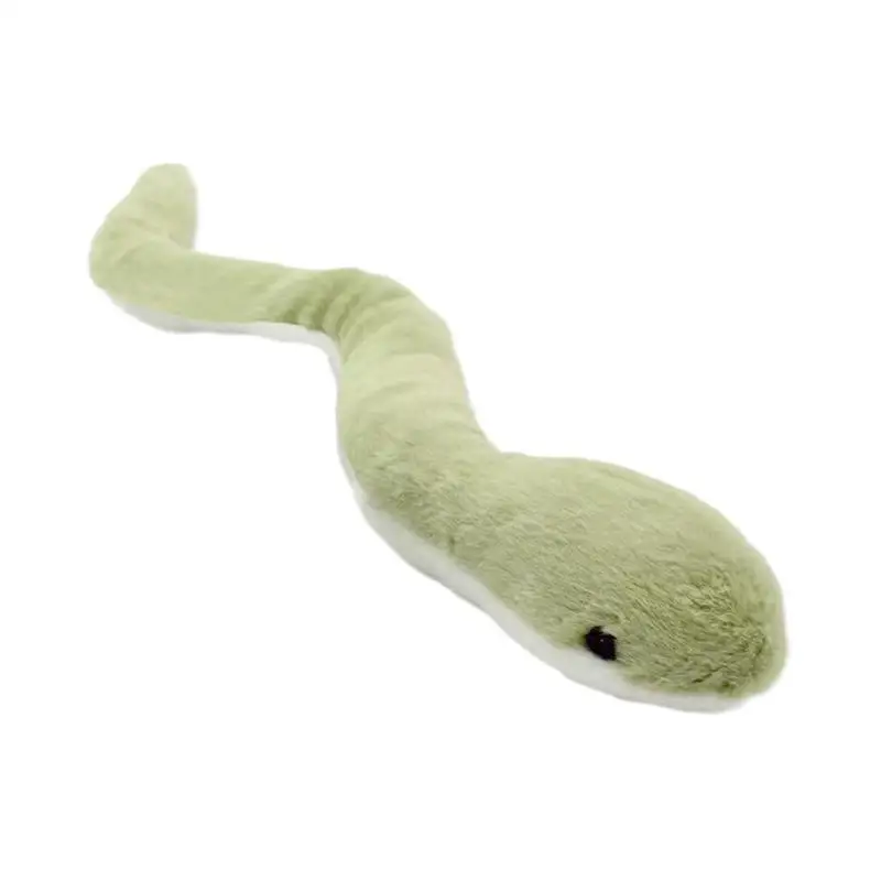 40cm Cute Plush Artificial Snake Stuffed Animal Toy Green Python Plush Doll Toys for Kids Children Birthday Gifts Home Decor toy