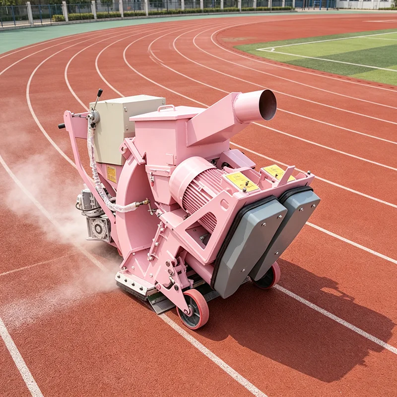 Automatic Dust Removal Pavement Shot Blaster Highway Marking Erase Machine