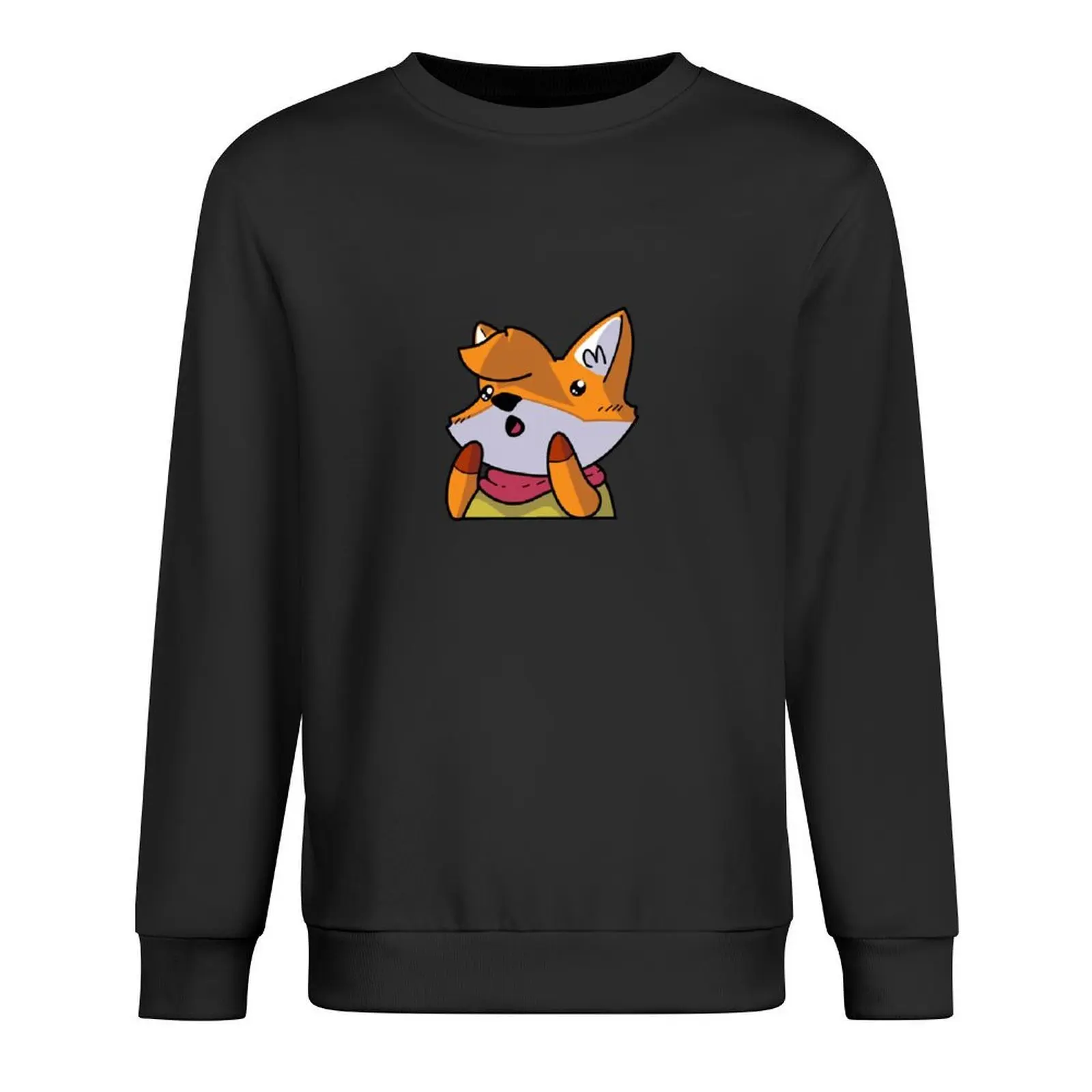 

Tunic Fox Gasping Pullover male clothes anime clothing graphic t shirts men mens designer clothes pullover