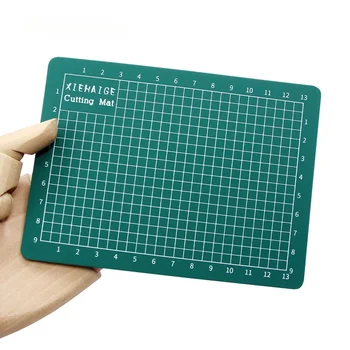 Schneidematte, kulturell, doppelseitig, Dicke 3 mm, Schneidunterlage, Kunstgravurbrett für DIY handgefertigte Kunsthandwerkswerkzeuge, 11 x 15 cm