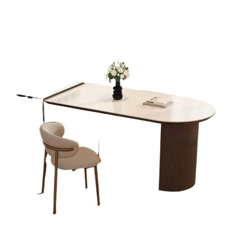 Medieval style home rock slab, dining table, kitchen cooking table island