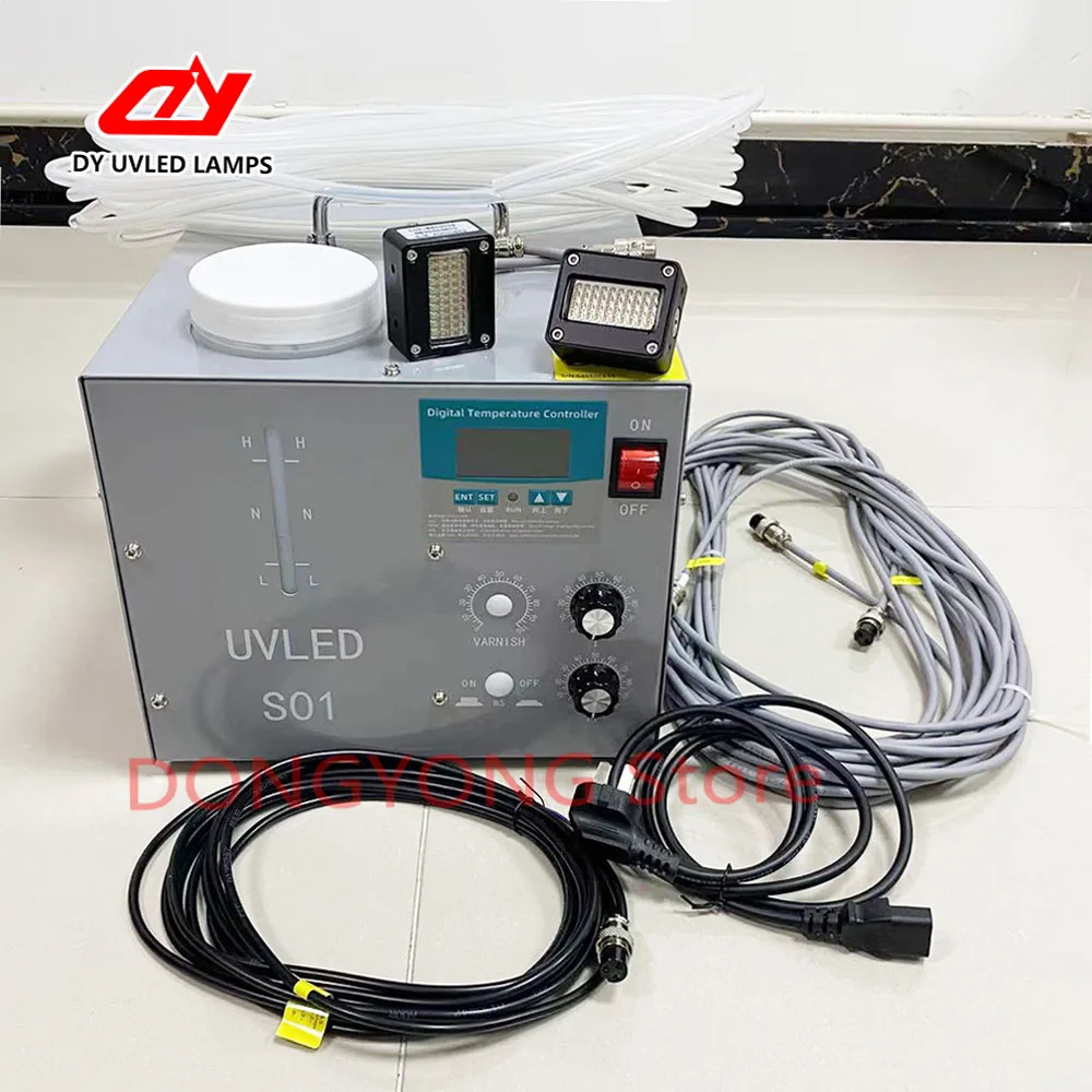 

High Power Water Cooler UV curing system for silk screen printers Flexo UV Printing Machine Flat Printer Equipment 40*20mm