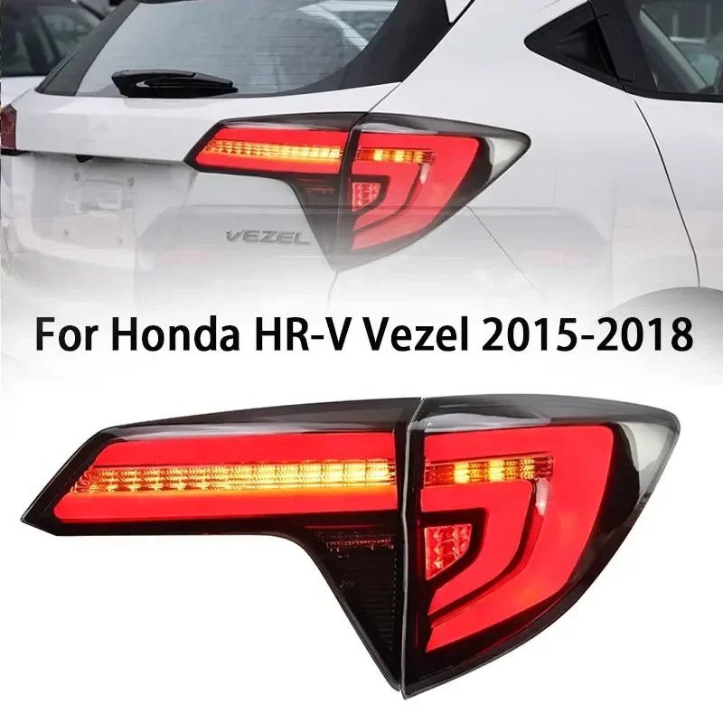 

LED Tail Lights Assembly For Honda HR-V LED Tail Light 2015-2018 HRV Vezel Rear Fog Brake Turn Signal Automotive Accessories