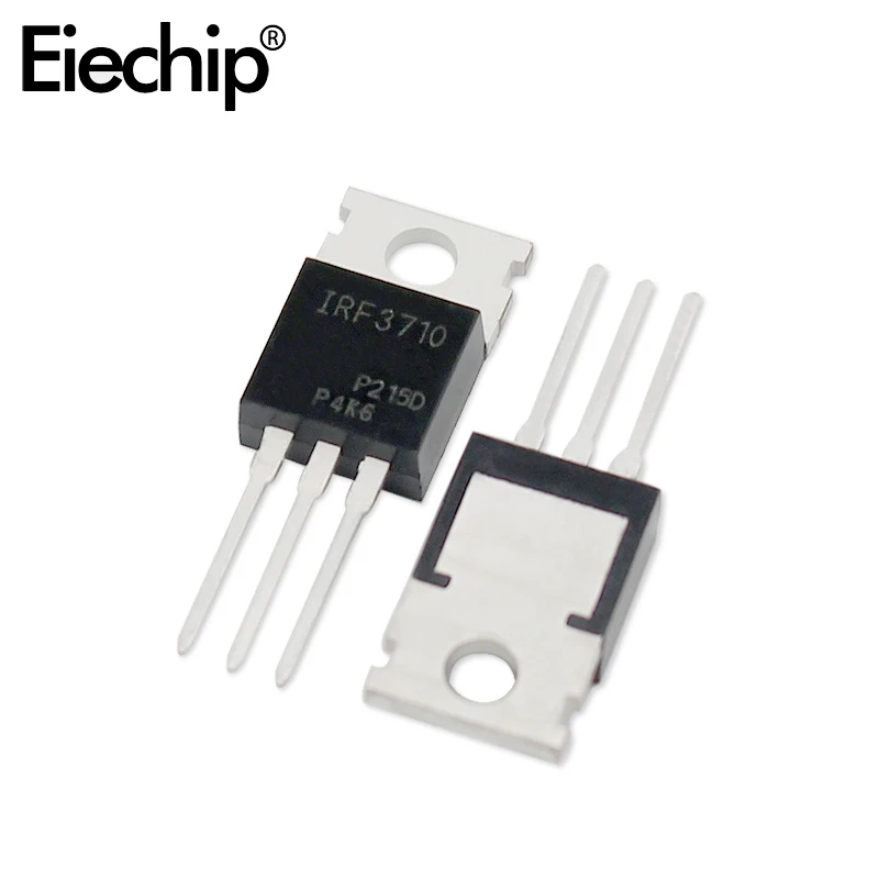 5pcs IRF3710 Transistor 3710 IRF3710PBF IC TO220 MOSFET FETs 100V 57A TO-220 Field Effect Transistors Set Electronic Component