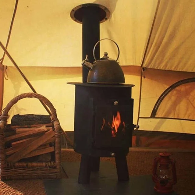 Best Price Wood Camping Stove Outdoor Kitchen Hot Tent Stove Large Capacity Cooking Stove