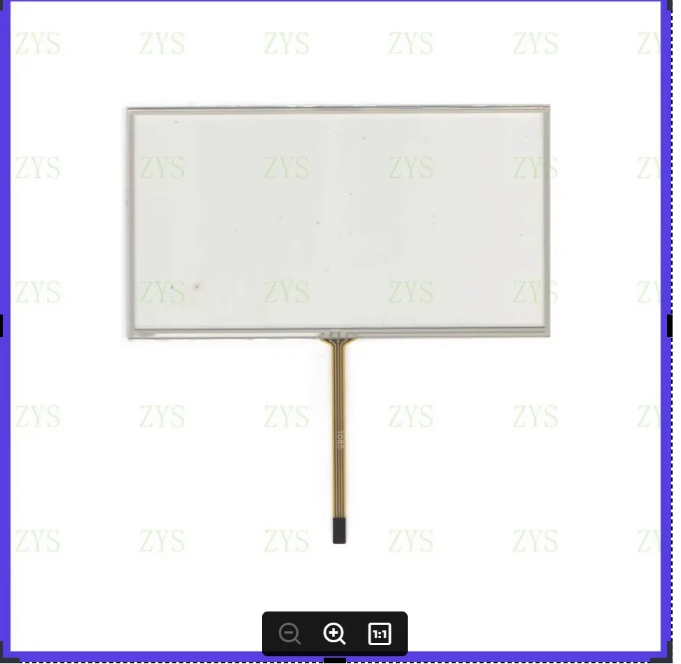 ZhiYuSun HST-TPA7.1DB  this is compatible Contact point up 7inch  Touch sensor glass Resistance screen HSTTPA7.1DB