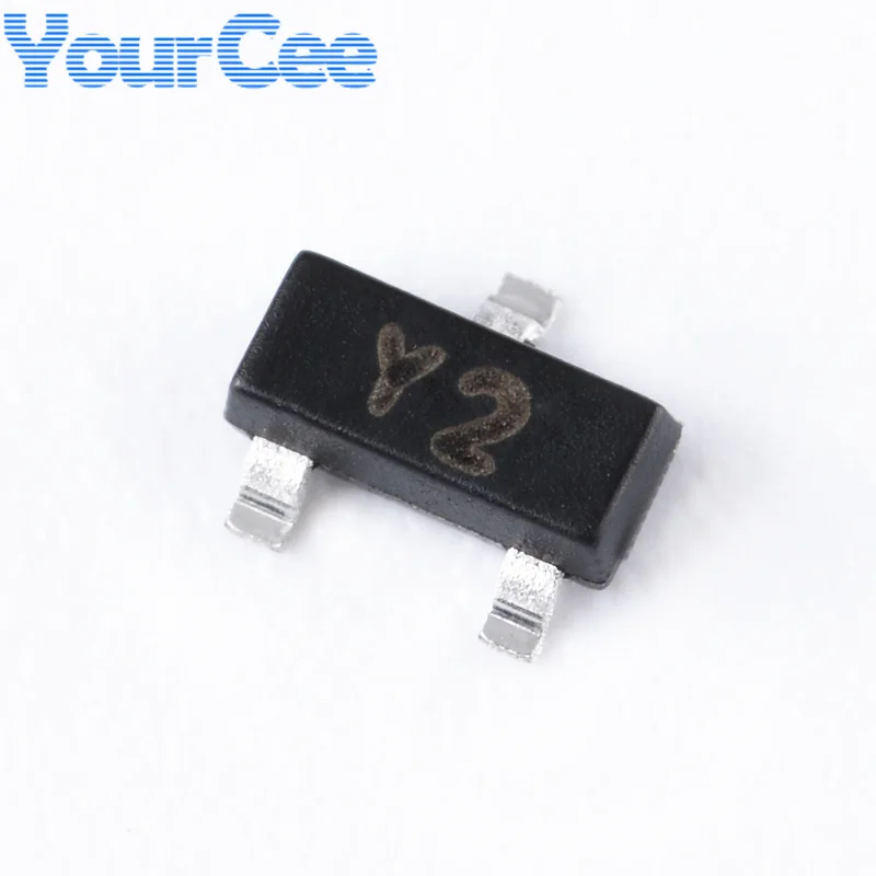 100pcs SS8550 Y2 SS8050 Y1 S9012 2T1 S9013 J3 S8550 2TY S8050 J3Y SOT-23 SMD Transistor