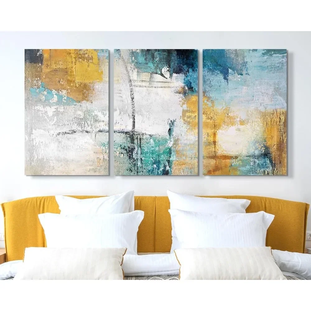 

Large Abstract Paintings for Wall Decoration, Bed Room Decor, Living Room Wall Art, Home Decorative Garden