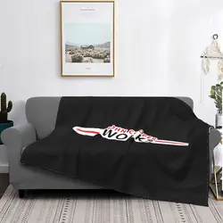 Mini John Cooper Works Logo Emblem Car Blanket Velvet For Bed Nap Blanket Couch Blanket Sofa Decorative