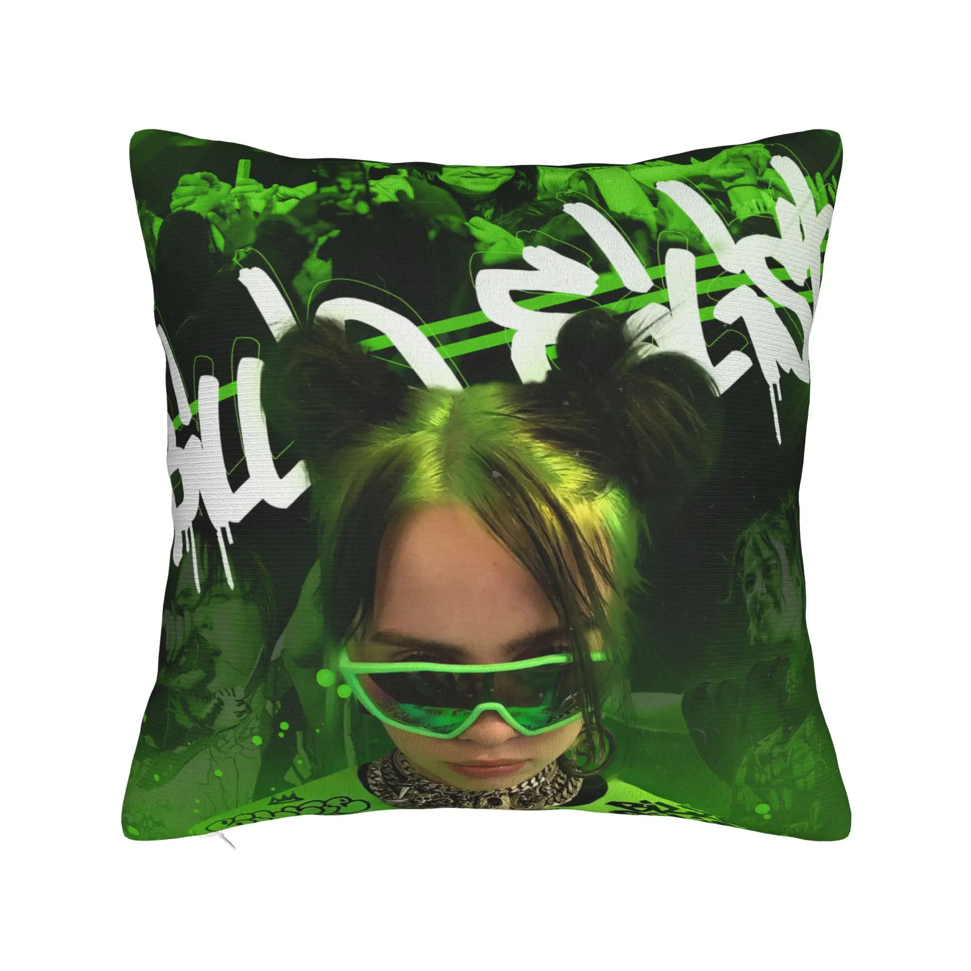Billies Hit Me Hard And Soft Pillowcase Printed Polyester Cushion Cover Decorations Throw Pillow Case Cover Bedroom Square 45*45