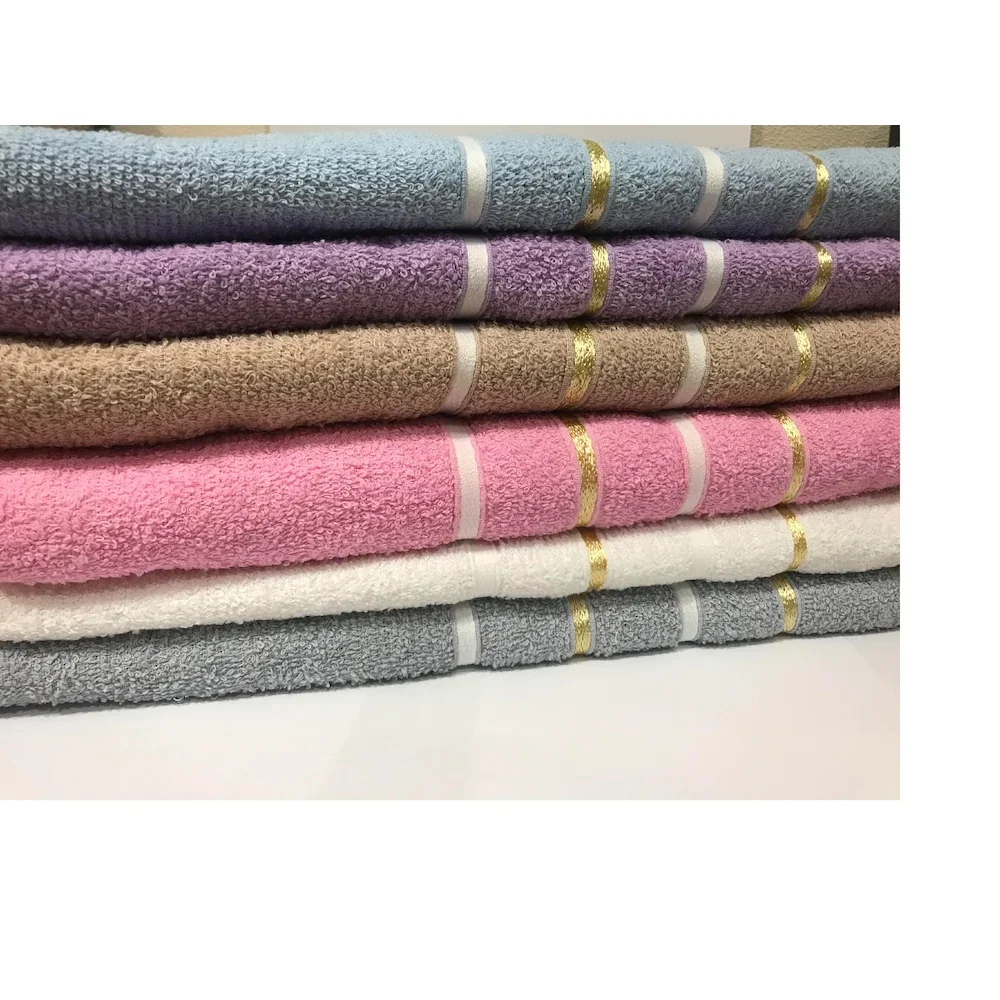 70*140 bath Towel 6'lı In 100 Cotton