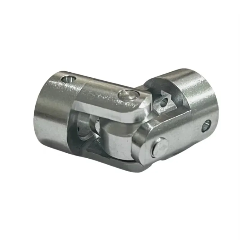 Giunto universale a sterzo singolo zincato con perno diametro esterno 28 mm e chiavetta con cuscinetto a blocco inclusa