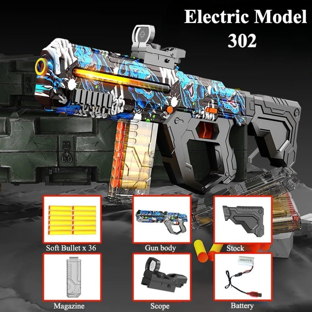 Pistolet na miękkie kulki, pistolet zabawka, automatyczny/ręczny, gra sportowa, gry strzeleckie na zewnątrz, zabawka edukacyjna dla dzieci, chłopców i dorosłych.