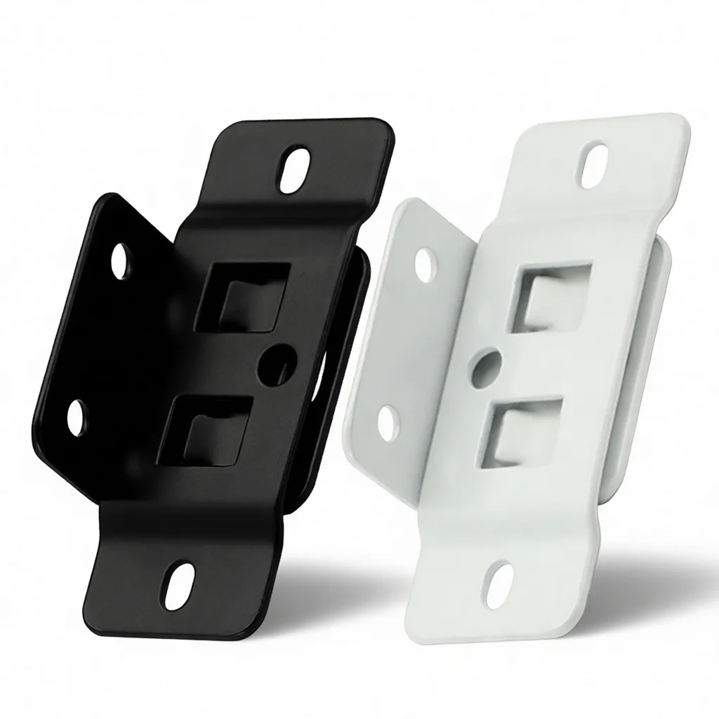 Two In One Angle Code Furniture Connector Cabinet Shelf Support Hardware Cold Rolled Steel Fastener Board Mounting Tool Modern
