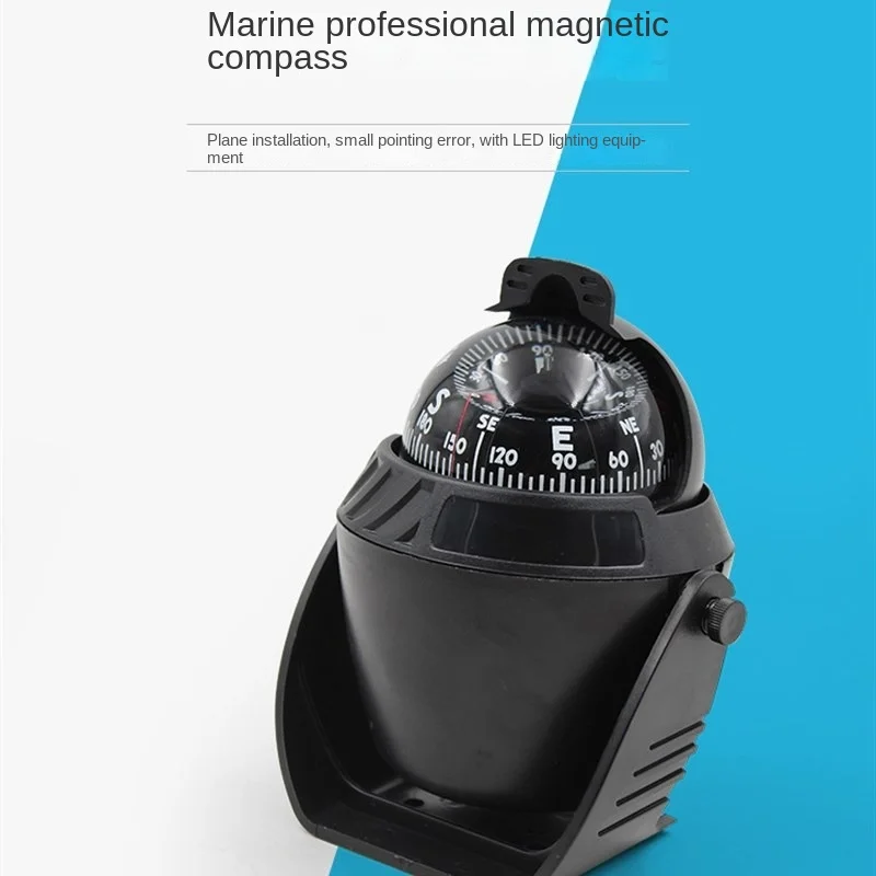 Marine Professional A90 Magnetic Compass Lifeboat Magnetic Yacht Accessories Navigation Magnetic  Direction