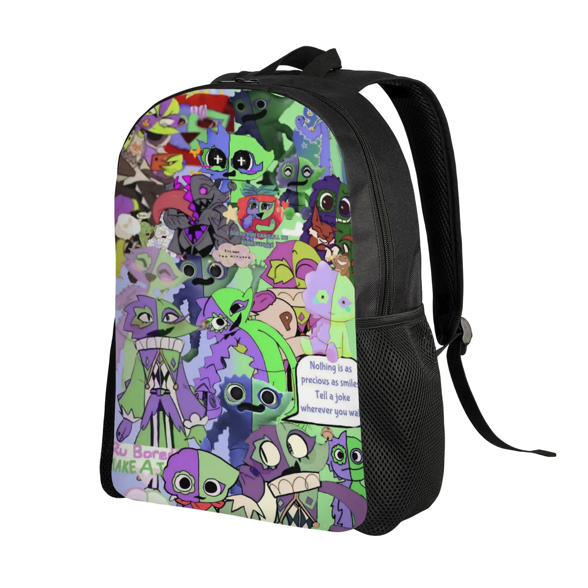 Gartens Banbans Horror Game Backpack for Men Women Cool Student Business Daypack Horror Game College Canvas Bags Outdoor