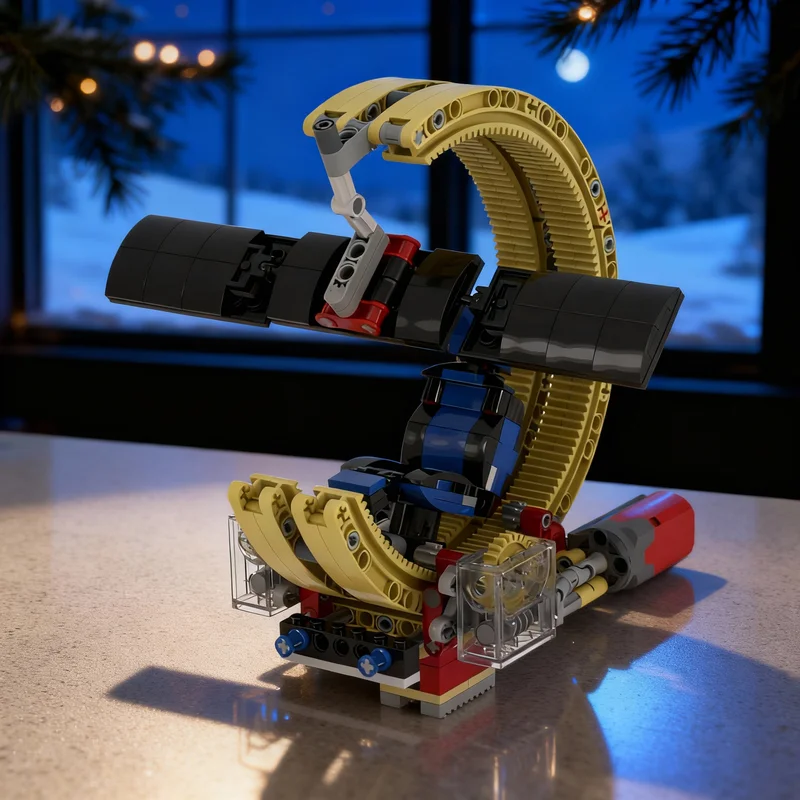 

266pcs MOC GAMING CHAIR Gear Houseware Model Building Blocks Creative DIY Gift Display Decor Assemble Premium Adult Kids Desk