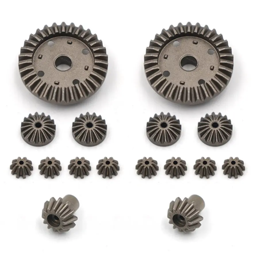 

Metal Differential Gear Set 30T12T10T16T for Wltoys1/12 1/14 RC Car Upgrade Parts Strength Diff Gears Replacement Accessories